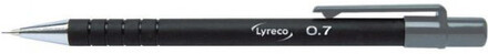 Stiftpenna LYRECO grip 0,7mm svart