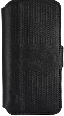 Leather Phone Wallet iPhone 14 Pro Svart