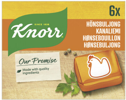 Knorr Hönsbuljong 6styck