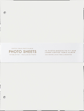 Printworks Refill paper 10-pack White Large
