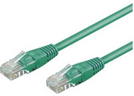 Goobay CAT 6-700 UTP Green 7m nätverkskablar Grön