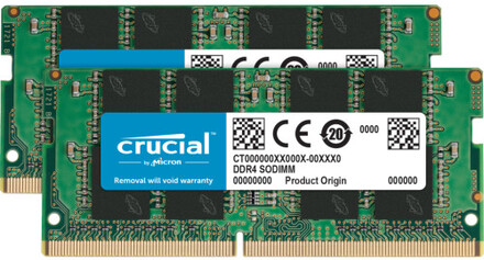 Crucial CT2K16G4SFRA32A RAM-minnen 32 GB 2 x 16 GB DDR4 3200 MHz