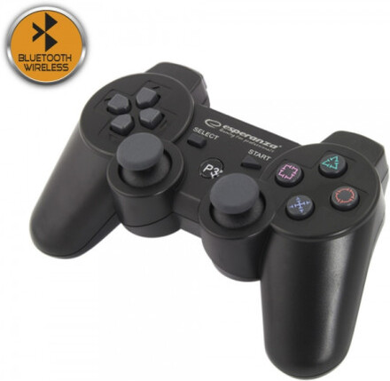Esperanza EGG109K spelkonsoler Svart Bluetooth Joystick Analog Playstation 3