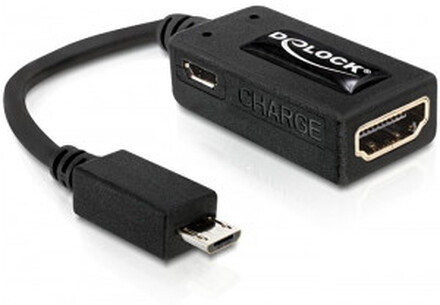 DeLOCK 65314 USB-grafikadapter Svart