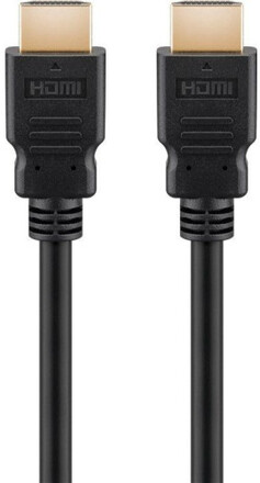 Goobay 41083 HDMI-kabel 1,5 m HDMI Typ A (standard) 2 x HDMI Type A (Standard) Svart