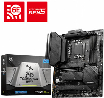 MSI MAG Z790 TOMAHAWK WIFI moderkort Intel Z790 LGA 1700 ATX