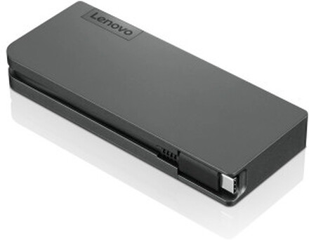 Lenovo 4X90S92381 dockningsstationer för bärbara datorer Kabel USB 3.2 Gen 1 (3.1 Gen 1) Type-C Grå