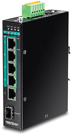 Trendnet TI-PG541i hanterad L2+ Gigabit Ethernet (10/100/1000) Strömförsörjning via Ethernet (PoE) stöd Svart