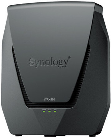 Synology WRX560 trådlös router Gigabit Ethernet Dual-band (2,4 GHz / 5 GHz) Svart