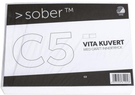 Kuvert konsument fp C5 FH vit 10/fp