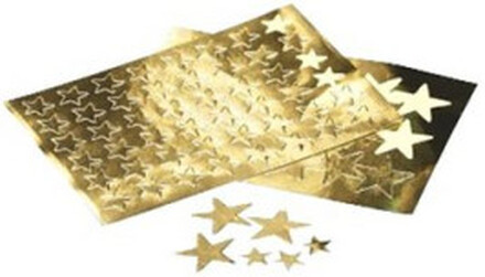 Stickers stjärnor guld 25mm 108/fp