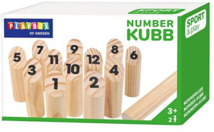 Spel Nummerkubb