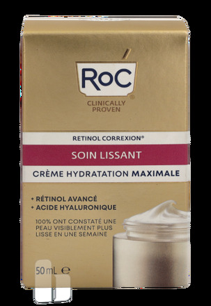 ROC Retinol Correxion Line Smoothing Max Hydration Cream