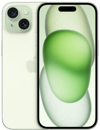 Apple iPhone 15 15,5 cm (6.1") Dubbla SIM-kort iOS 17 5G USB Type-C 128 GB Grön