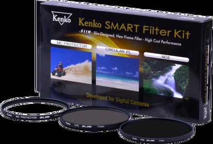 Kenko Smart Filter 3-Kit Protect/CPL/ND8 52mm