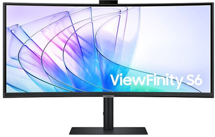Samsung ViewFinity S34C652VAU platta pc-skärmar 86,4 cm (34") 3440 x 1440 pixlar 4K Ultra HD LED Svart