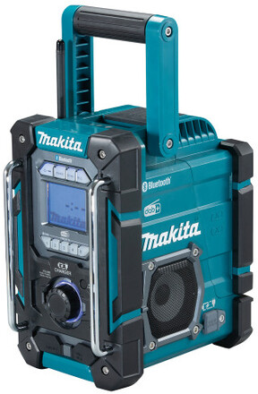 Makita DMR301 radioapparater Bärbar Digital Svart, Turkosblå