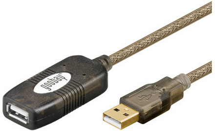Goobay USB 2.0 5m USB-kablar USB A