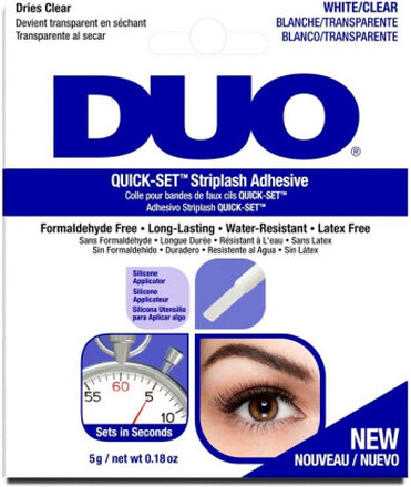 DUO Quick-Set Brush-On Lash Adhesive Clear 5g