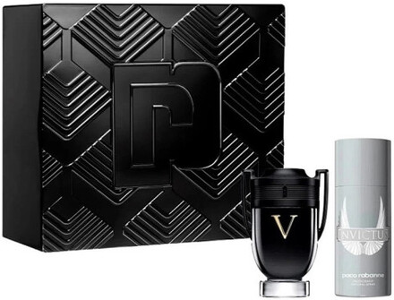 Giftset Paco Rabanne Invictus Victory Edp 100ml + 150ml Deospray