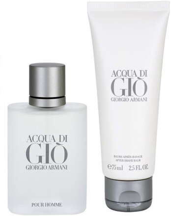Giftset Armani Acqua di Gio Pour Homme Edt 50ml + Aftershave Balm 75ml