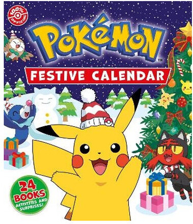 Pokemon: Festive Calendar (inbunden, eng)