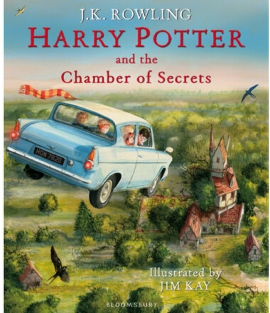 Harry Potter and the Chamber of Secrets Illustrated Edition (inbunden, eng)