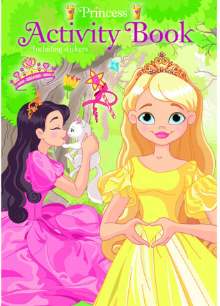 Princess - Activity book - Including stickers (häftad)