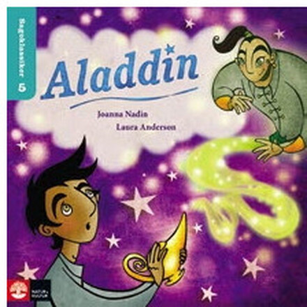 Sagoklassiker nivå 5, 4 titlar - Aladdin, Mulan m.fl. : Aladdin, Mulan m.fl. (häftad)