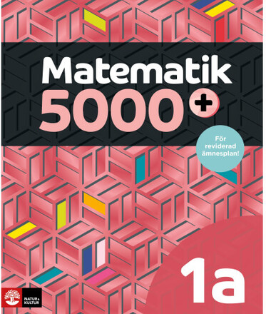 Matematik 5000+ Kurs 1a Röd Lärobok Upplaga 2021 (häftad)