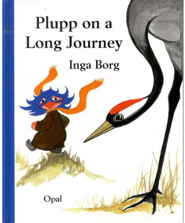Plupp on a long journey (bok, halvklotband, eng)