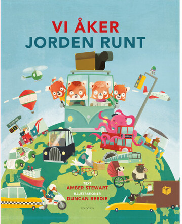 Vi åker jorden runt (inbunden)