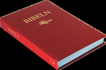 Svenska Folkbibeln 2015 Slimline, röd i hårdpärm (inbunden)
