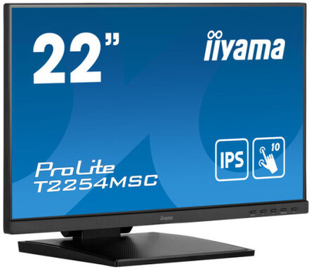 iiyama ProLite T2254MSC-B1AG platta pc-skärmar 54,6 cm (21.5") 1920 x 1080 pixlar Full HD LED Pekskärm Svart