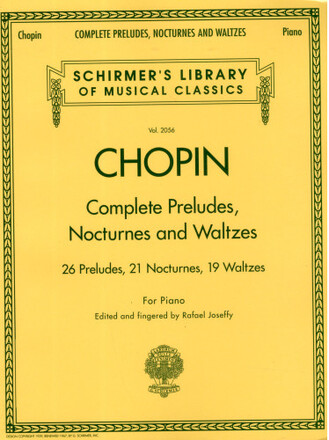 Frederic Chopin - Complete Preludes, Nocturnes and Waltzes (häftad, eng)