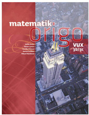 Matematik Origo 3b/3c vux (häftad)