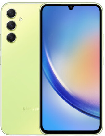 Samsung Galaxy A34 5G SM-A346B/DSN 16,8 cm (6.6") Dubbla SIM-kort Android 13 USB Type-C 8 GB 256 GB 5000 mAh Lime