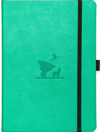 Dingbats* Earth A5+ Dotted - Emerald Eduardo Avaroa Notebook