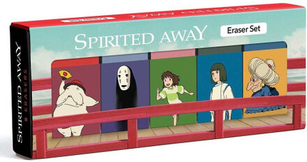 Spirited Away Eraser Set (bok, eng)