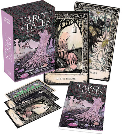 The Tarot of Tales a folk-tale inspired boxed set including a full deck of 78 specially commissioned tarot ca