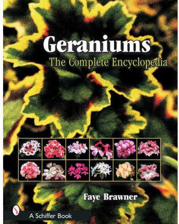 Geraniums : The Complete Encyclopedia (häftad, eng)