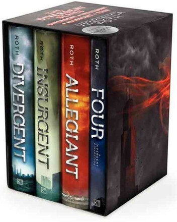 Divergent 4 Books Box Set (inbunden, eng)