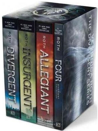 Divergent Series Four-Book Paperback Box Set (pocket, eng)