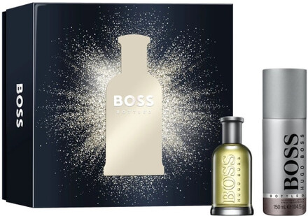 Giftset Hugo Boss Bottled Edt 50ml + Deo Spray 150ml