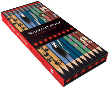 Spirited Away Pencils (bok, eng)