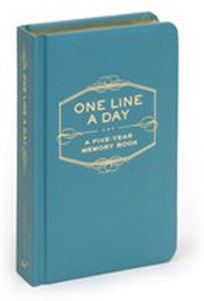 One Line a Day : A Five-Year Memory Book (bok, eng)