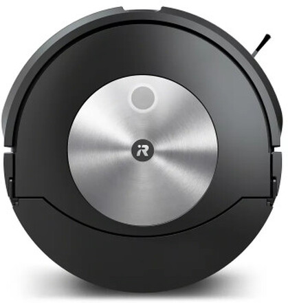 iRobot Roomba Combo j7 robotdammsugare Utan påse Svart, Rostfritt stål