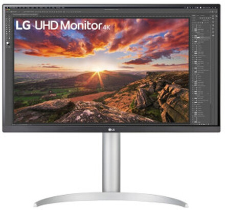 LG 27UP85NP-W platta pc-skärmar 68,6 cm (27") 3840 x 2160 pixlar 4K Ultra HD LED Vit