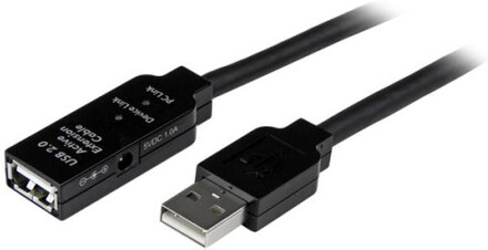 StarTech.com 10 m aktiv USB 2.0-förlängningskabel - M/F