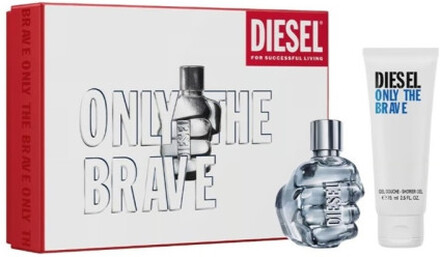 Giftset Diesel Only The Brave Edt 35ml + Shower Gel 75ml